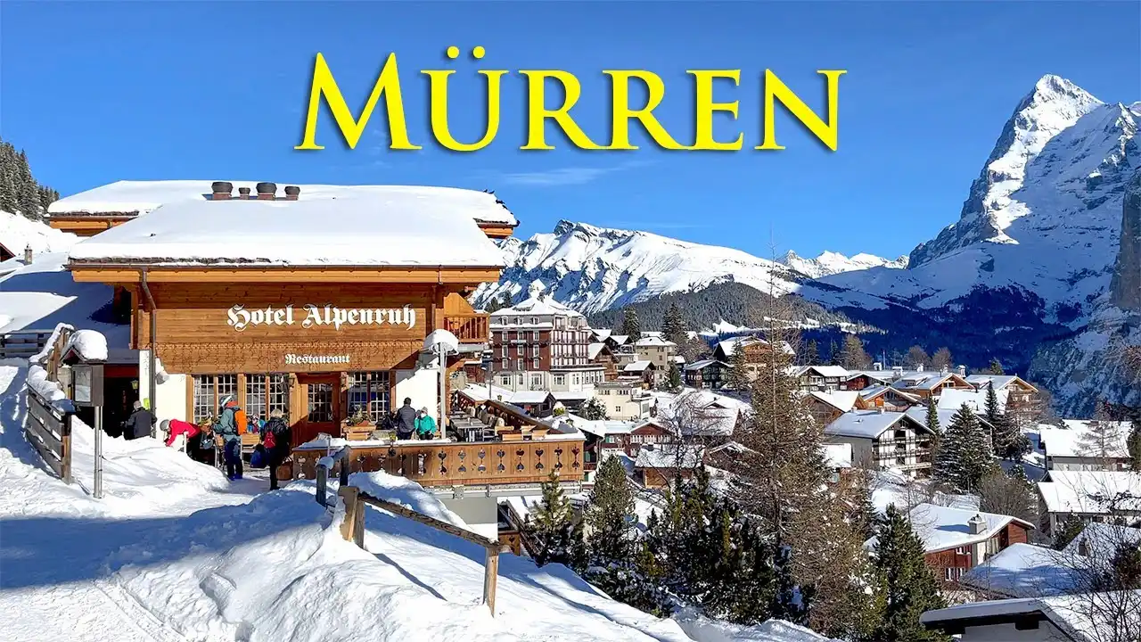Muren Sw Traveling To Murren Switzerland | The Magical Alpine Village - Abroam