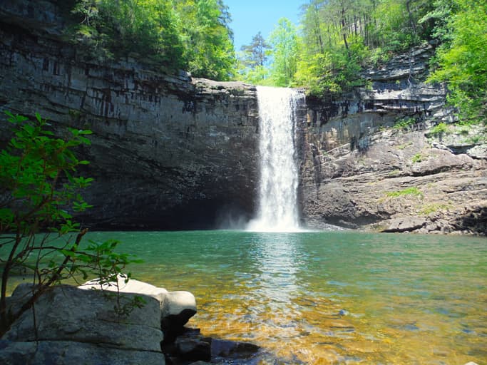 Greeter Falls Tennessee