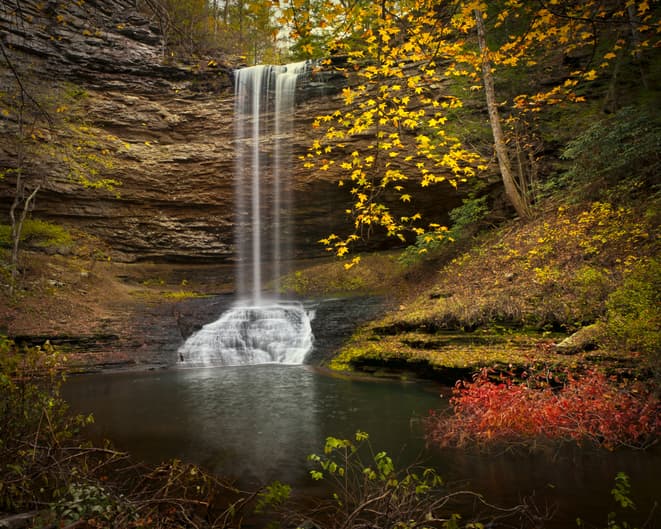 Piney WaterFalls in Tennessee