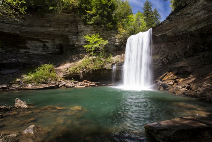 Waterfalls in Tennessee