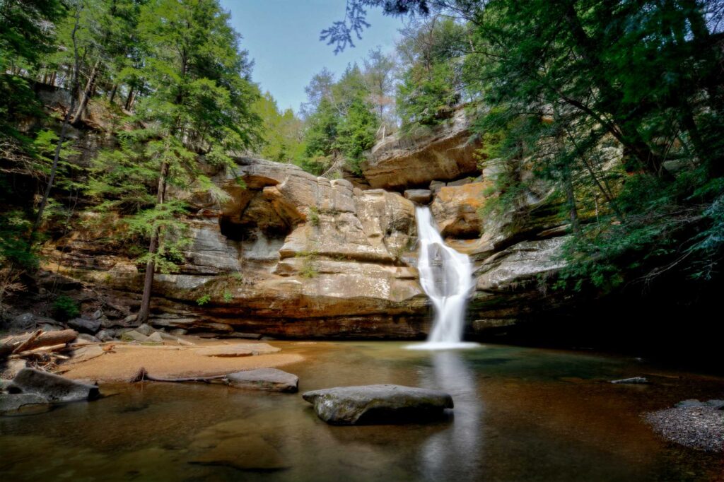 Cedar waterfalls in ohio