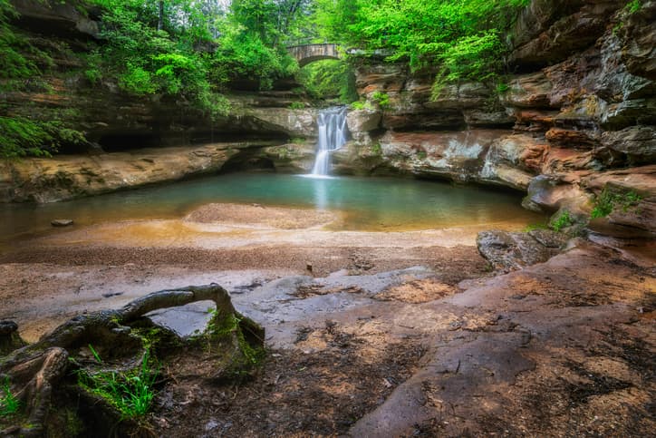 waterfalls in Ohio