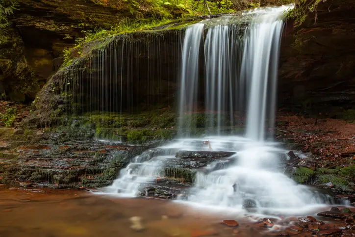 lost creek falls wisconsin