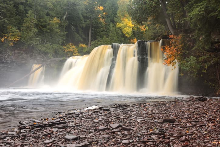 waterfalls in michigan